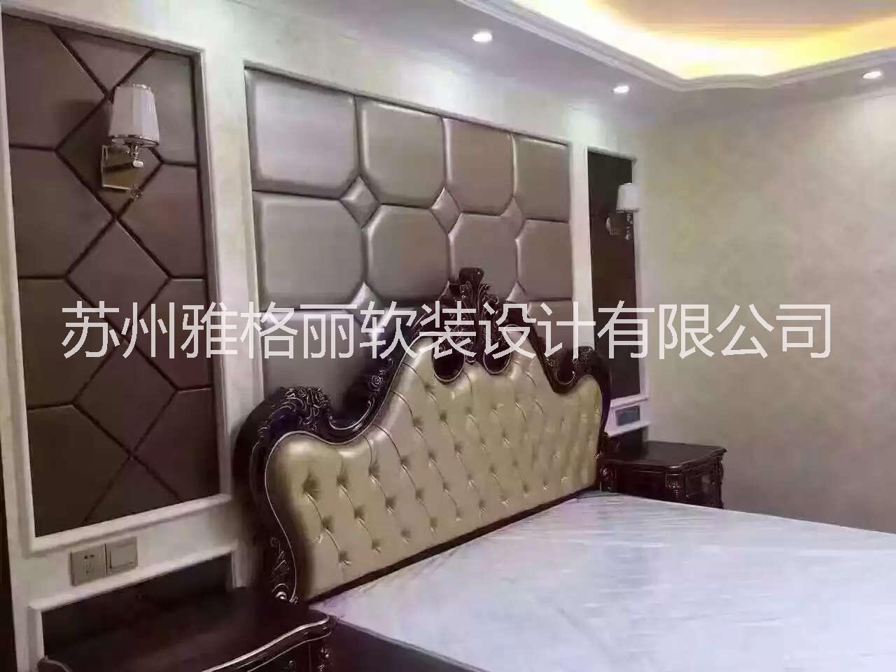 软包背景墙欧式现代图片