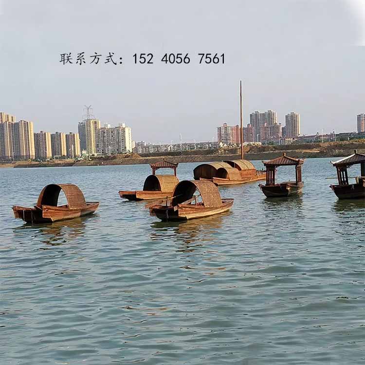 烏篷船定制純手工木船定制出售圖片