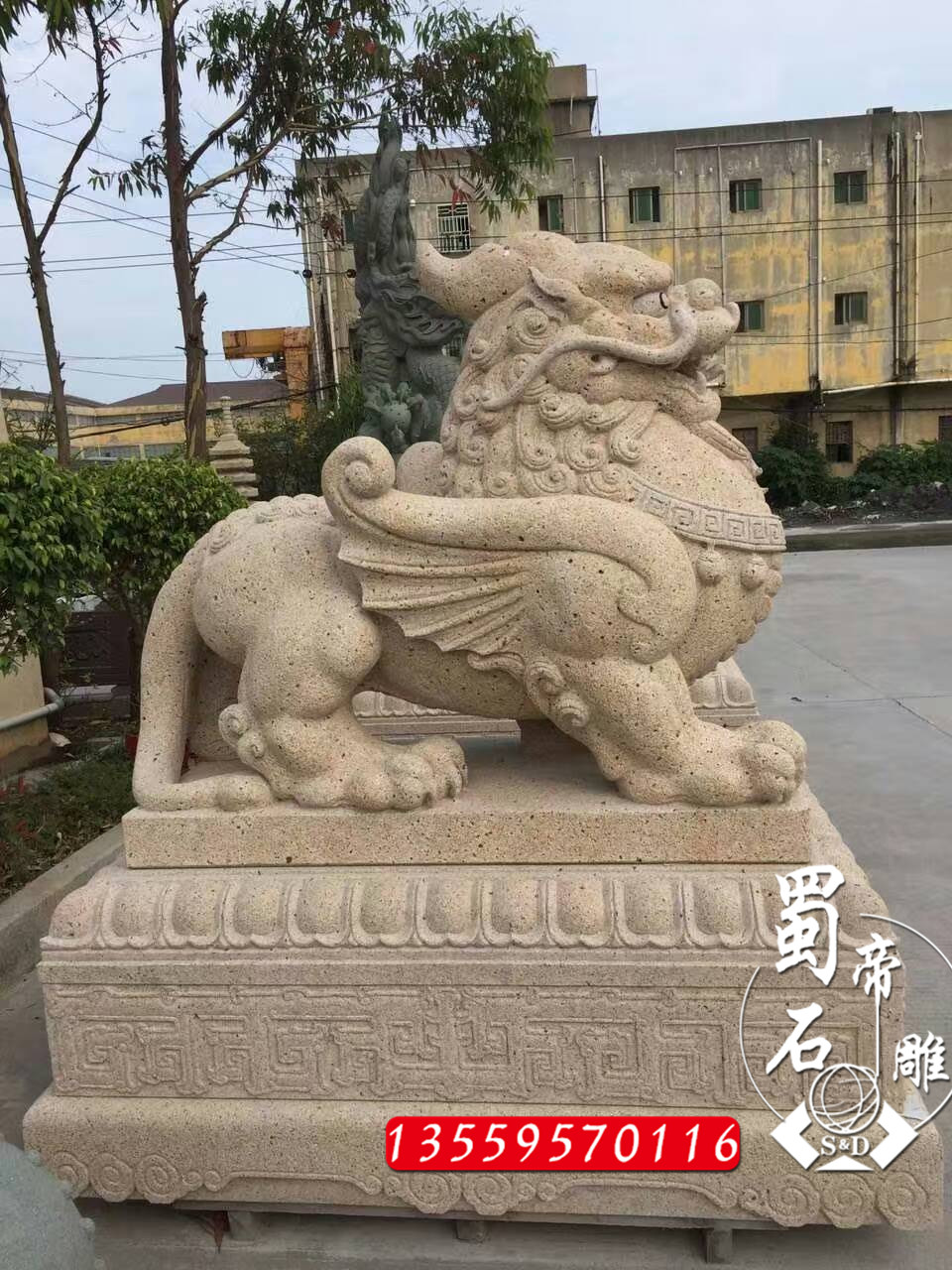 石雕貔貅圖片/石雕貔貅樣板圖 (2)