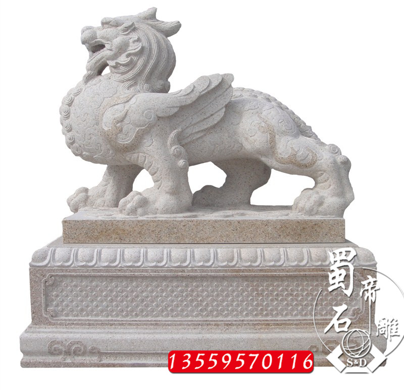 石雕貔貅圖片/石雕貔貅樣板圖 (1)