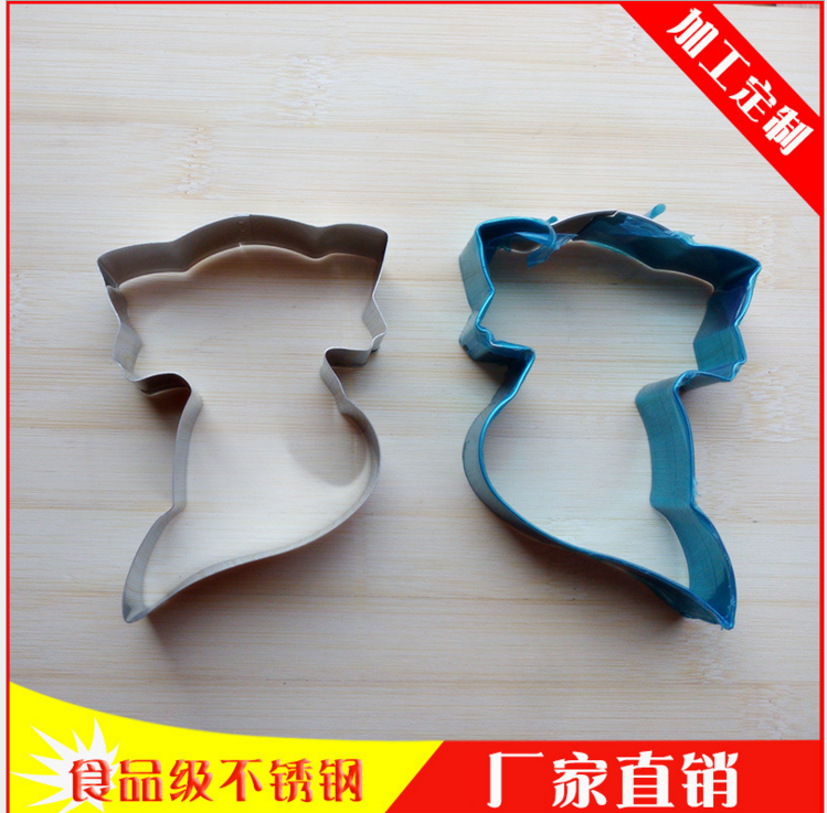 兒童餅干卡通可愛模具模型*蛋糕模餅干模不銹鋼烘焙工具批發(fā)