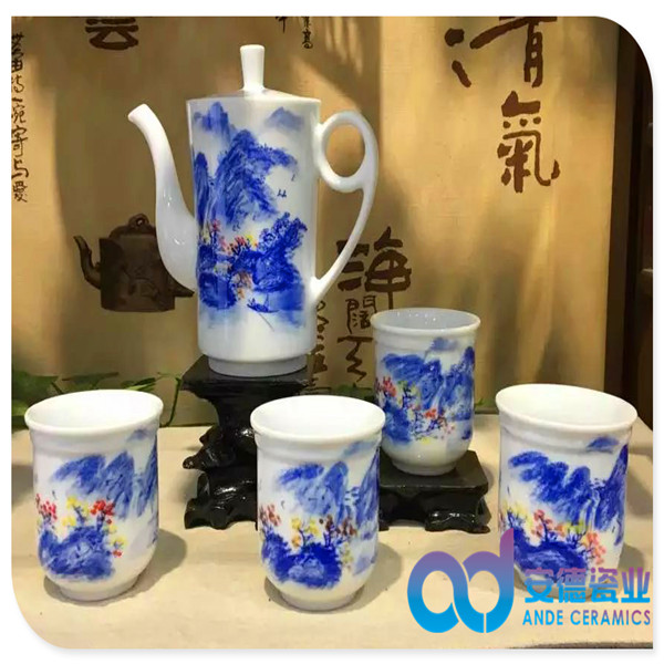 陶瓷茶具普通中檔高檔廠家定制批發(fā)圖片