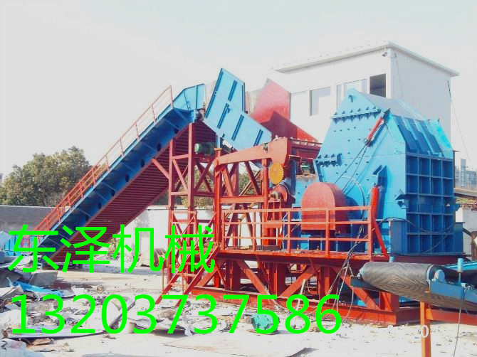 想要廢鋼破碎機(jī)的產(chǎn)量穩(wěn)定需要做到圖片