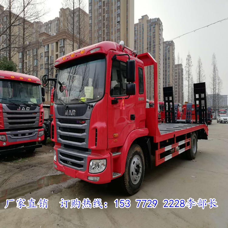 江淮格爾發(fā)K5單橋挖機(jī)拖車/DLQ5160TPBY5型單橋平板運(yùn)輸車