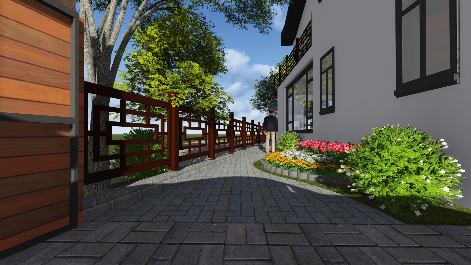 雅戈爾新村景觀圖片/雅戈爾新村景觀樣板圖 (2)