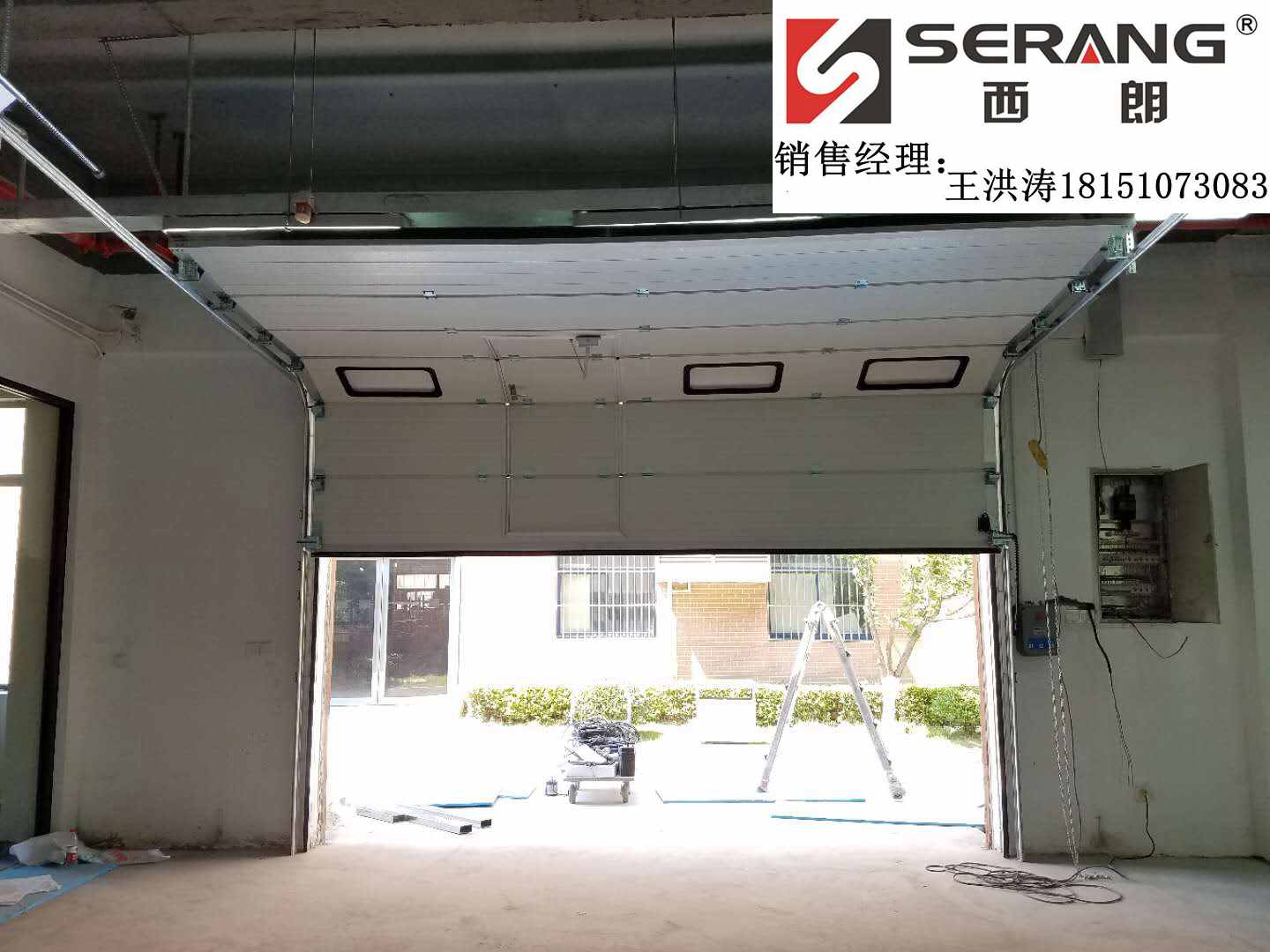 南通保溫提升門訂做圖片