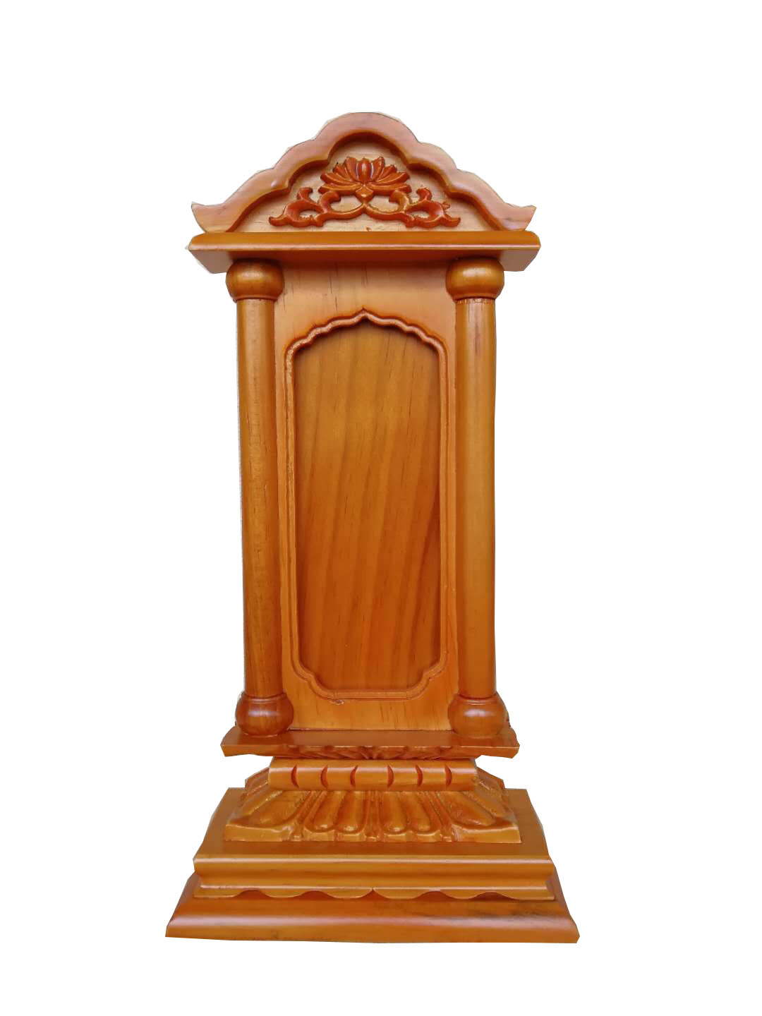 蓮花雙柱牌位圖片