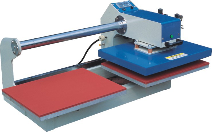 上滑式氣動(dòng)雙工位燙畫機(jī)圖片