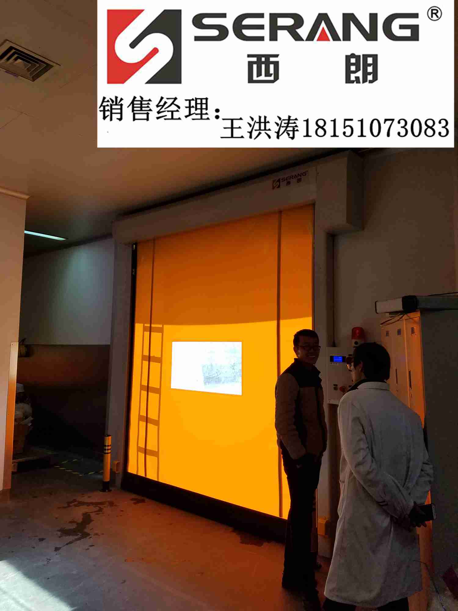 常州溧陽防塵車間快速卷簾門廠家圖片