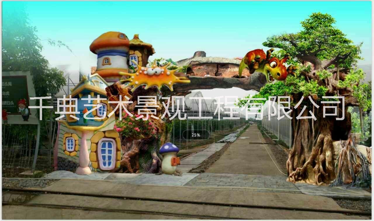 景觀大門圖片/景觀大門樣板圖 (1)
