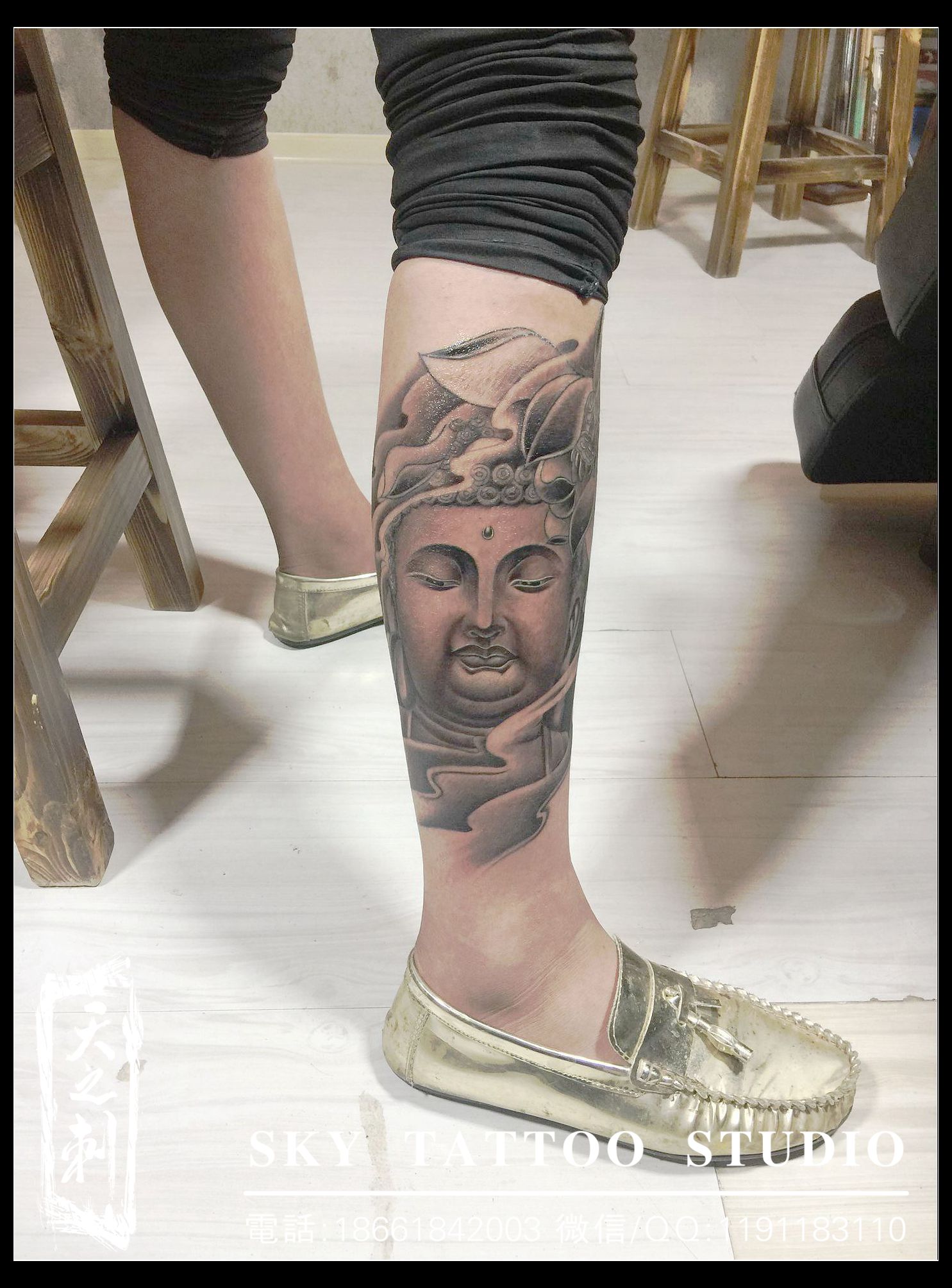 佛紋身 花臂紋身 青島紋身