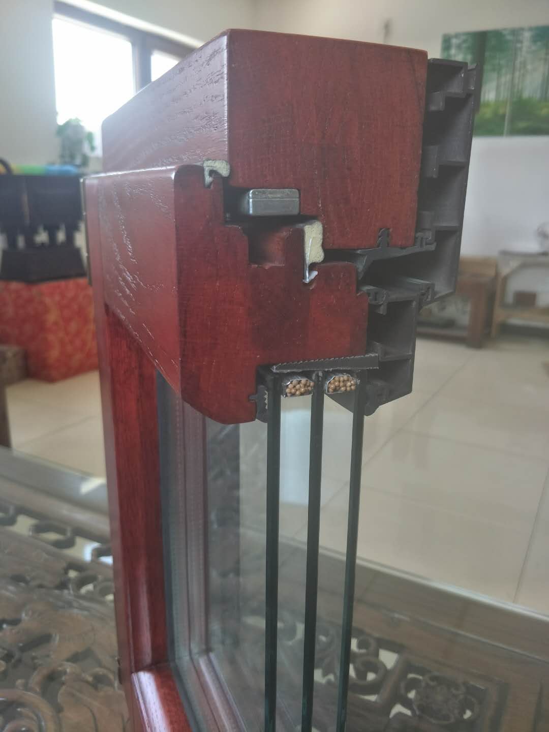 鋁包木窗圖片/鋁包木窗樣板圖 (2)