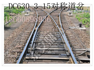 DC615-3-9對稱道岔