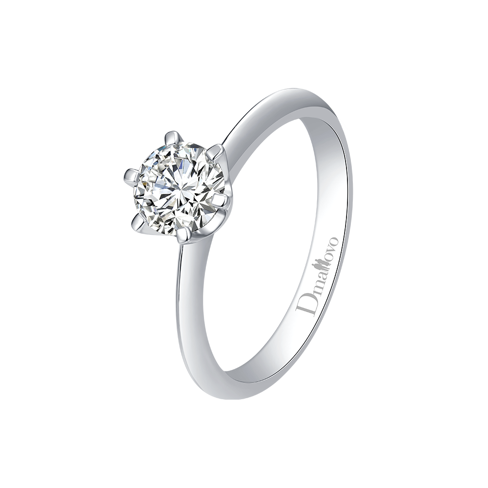鄭州Dmallovo(瑪麗萊鉆石)鉆戒之Crown系列守護(hù)20分求婚鉆戒
