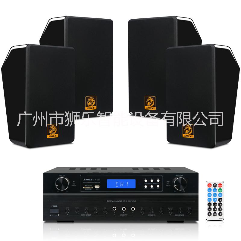 會議音響組合套裝K-555C/BG-6 培訓室店鋪學校設備 廠家直銷   KTV壁掛音響套裝