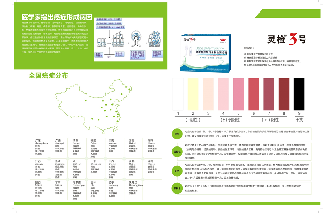 好产品好项目灵检生物癌症尿液检测试剂