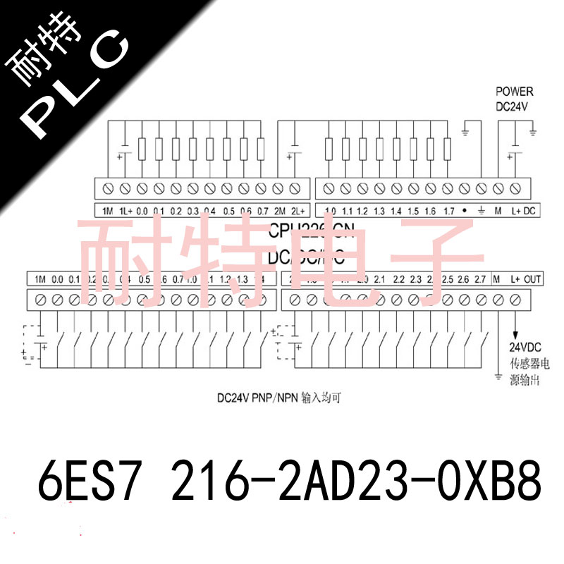 耐特PLC，电工设备厂电控，6ES72162AD230XB8