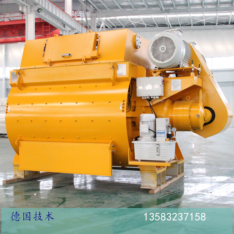 臥軸混凝土攪拌機圖片