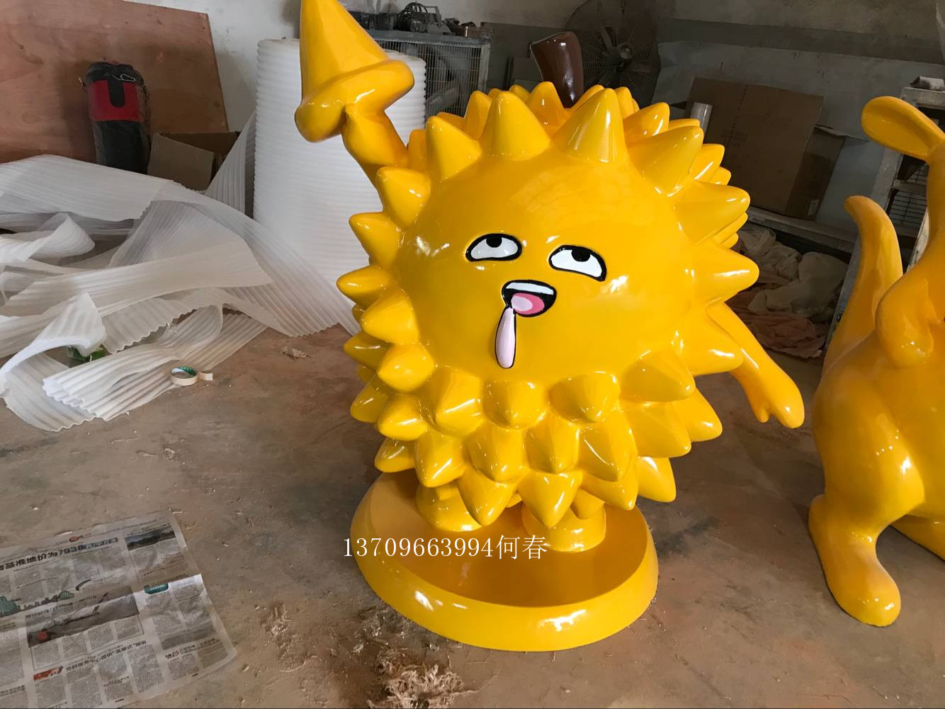 供應(yīng)玻璃鋼卡通榴蓮雕塑·玻璃鋼雕塑廠家直銷 玻璃鋼卡通榴蓮雕塑