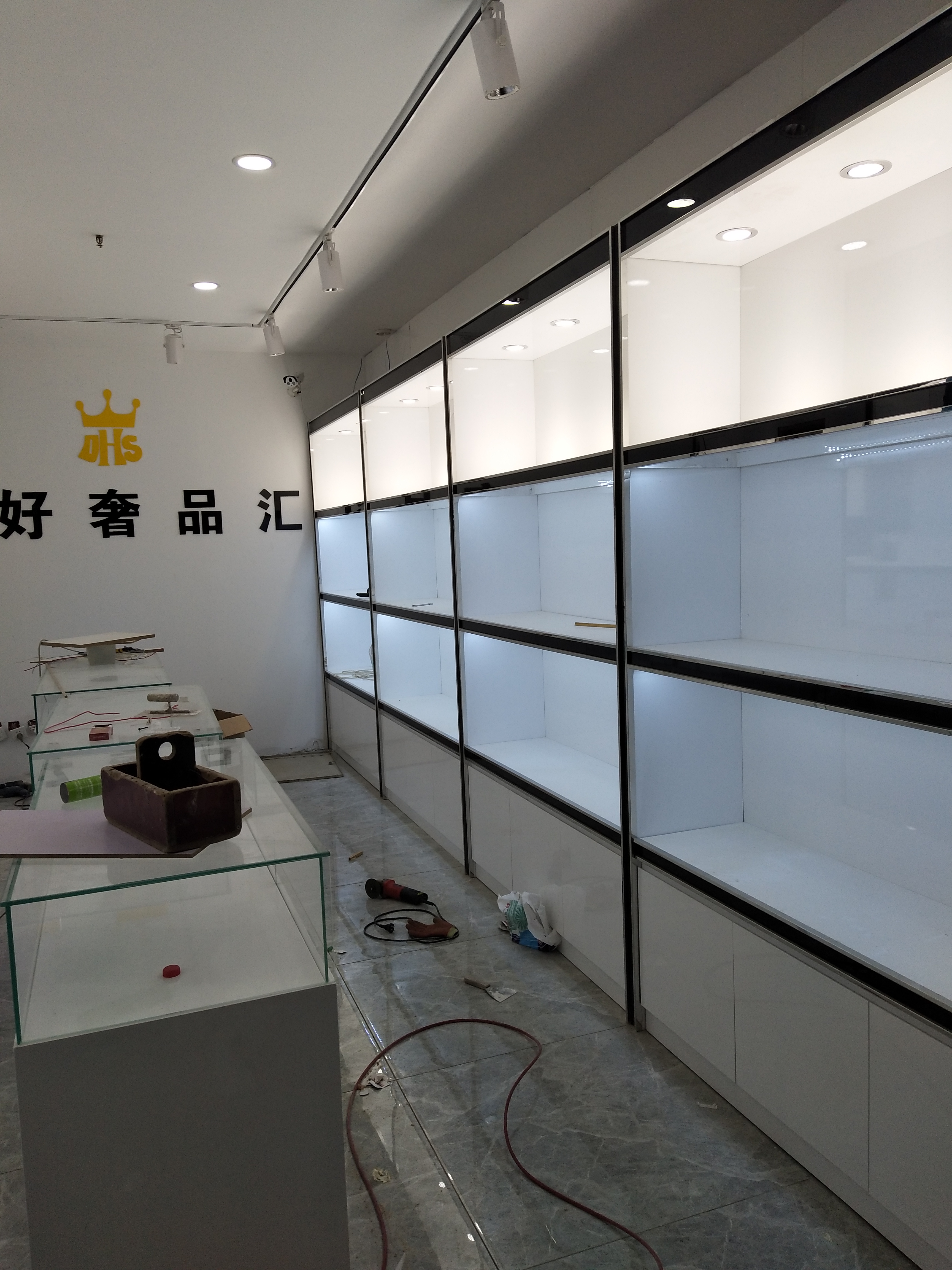 化妝品展柜圖片/化妝品展柜樣板圖 (3)