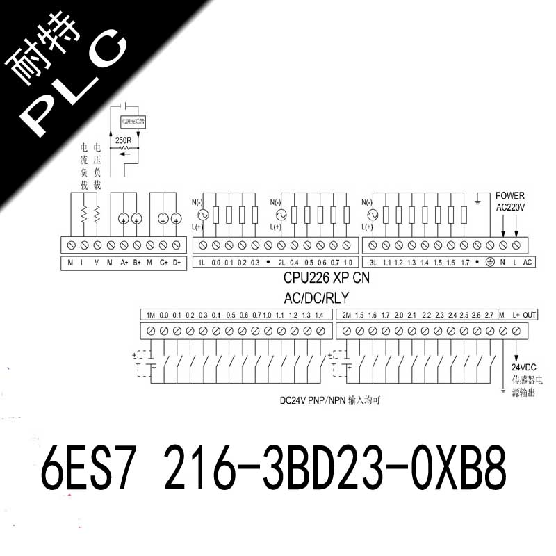 耐特PLC儀表閥廠采用6ES7 216-3BD23-0XB8