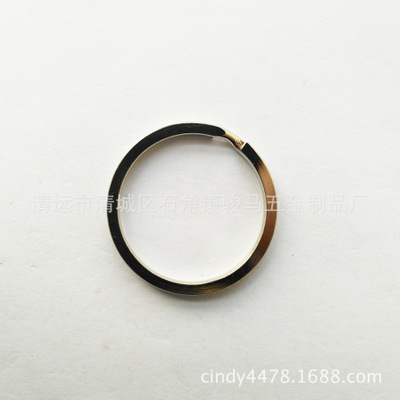 散裝平面雙圈金屬電鍍DIY鑰匙扣圖片/散裝平面雙圈金屬電鍍DIY鑰匙扣樣板圖 (3)