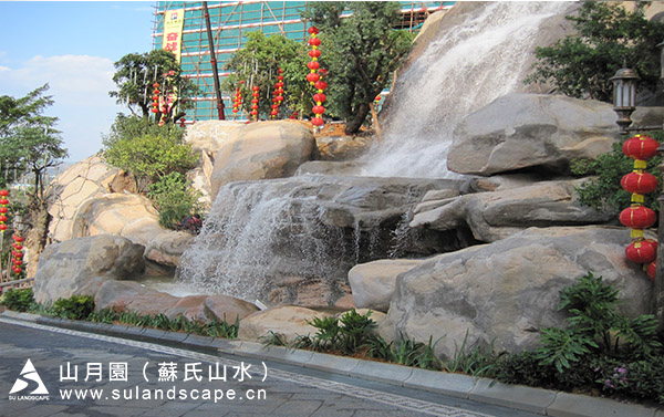 假山瀑布圖片/假山瀑布樣板圖 (2)