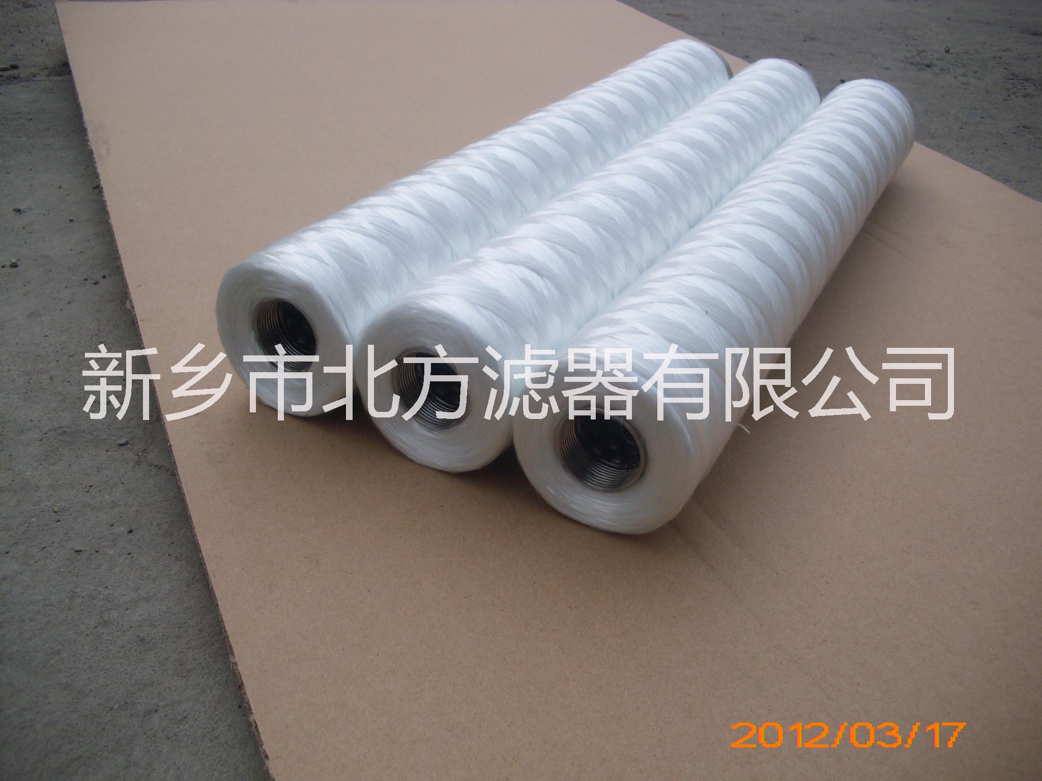 供應(yīng)各種尺寸玻璃纖維線繞濾芯