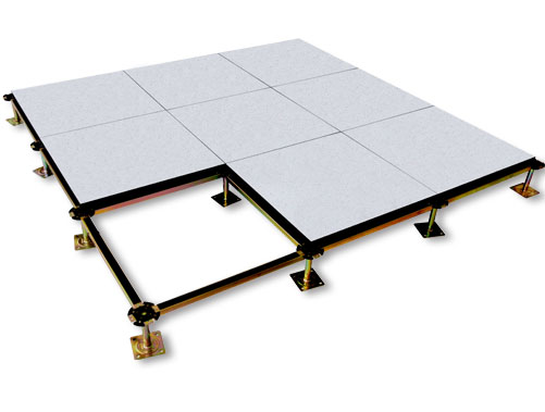嘉华硫酸钙基防静电地板 架空地板 嘉华硫酸钙基防静电地板 网络地板图片