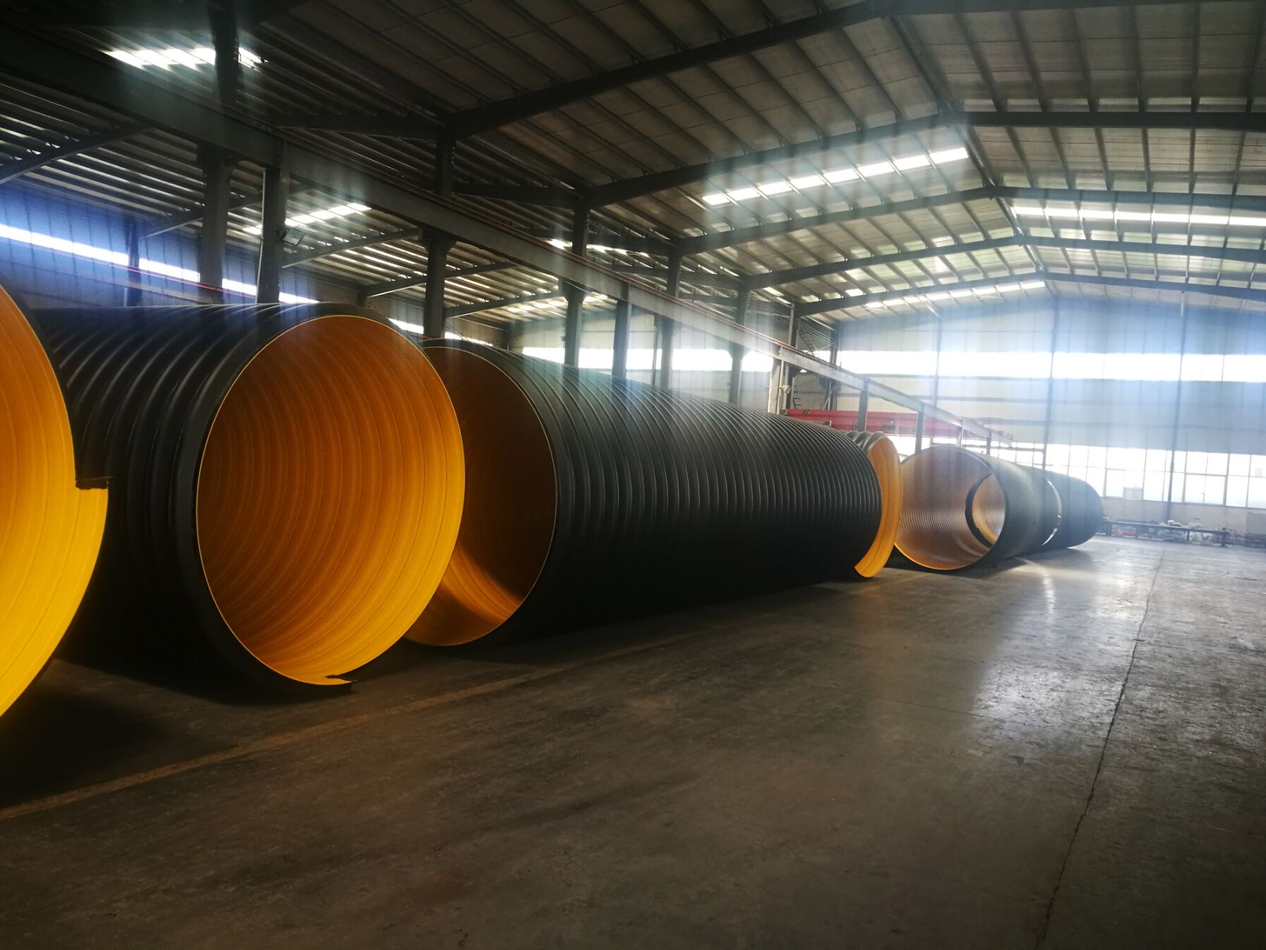 PE鋼帶波紋管圖片/PE鋼帶波紋管樣板圖 (2)