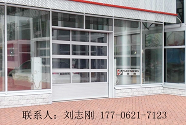 上海展厅提升门， 4S店透明提升门