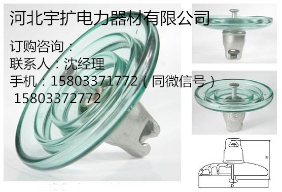 FC240/170悬式玻璃绝缘子图片