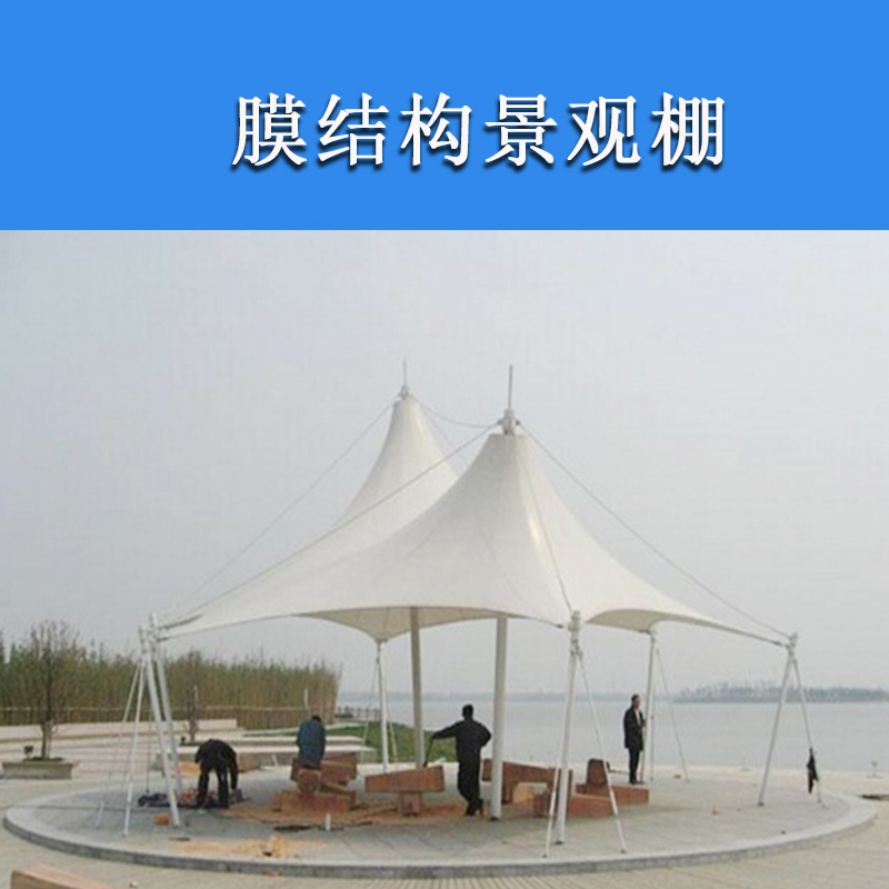 膜結(jié)構(gòu)景觀棚圖片/膜結(jié)構(gòu)景觀棚樣板圖 (4)