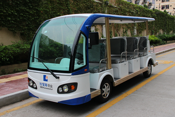 米森11座電動(dòng)觀光車圖片
