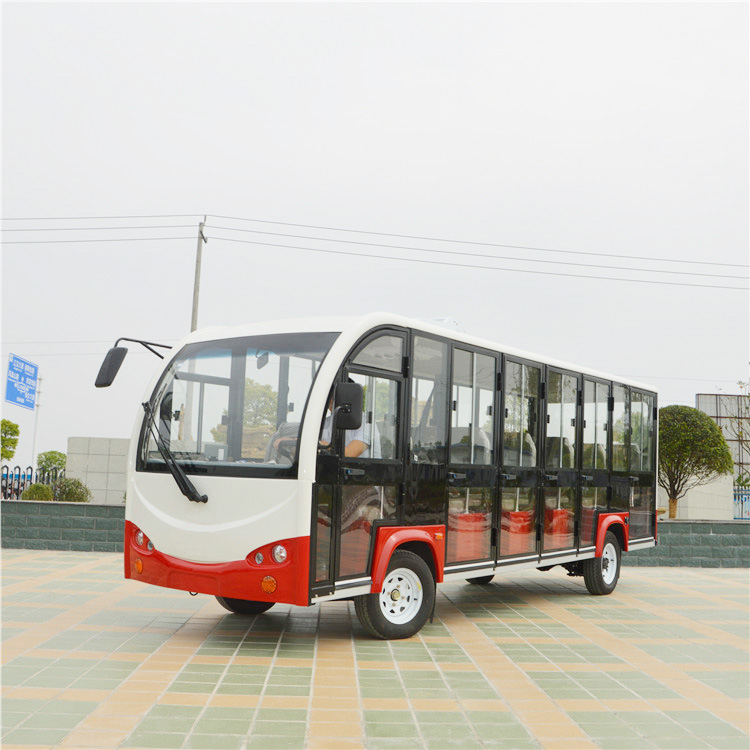 豪華空調(diào)觀光車圖片