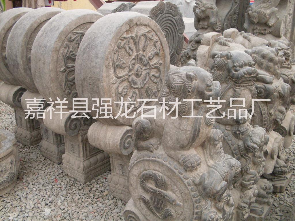 供應(yīng)仿古抱鼓石、青石抱鼓石、青石石鼓、青石圓鼓、青石石鏍鼓、青石門墩、青石門鼓