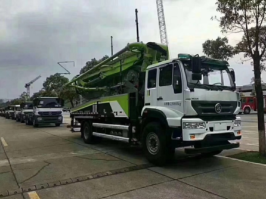 混凝土泵車圖片/混凝土泵車樣板圖 (4)