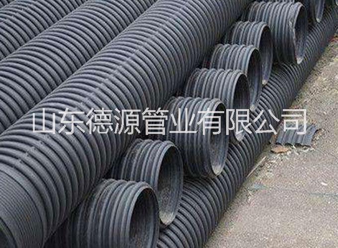 hdpe黑色波紋管圖片