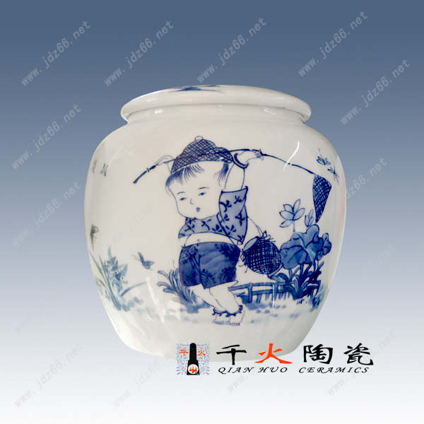 景德鎮(zhèn)陶瓷禮品罐藥膏罐廠家