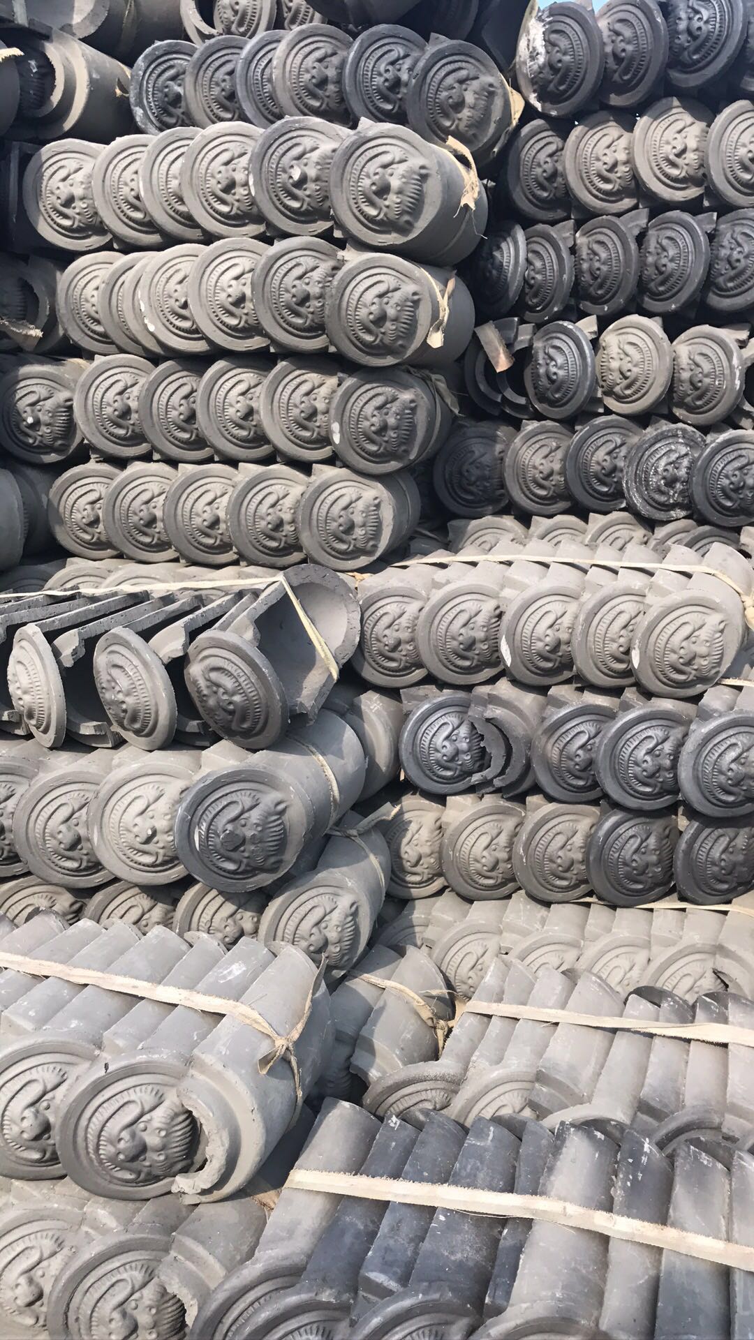 青瓦瓦片小青瓦仿古瓦筒瓦屋面瓦圖片/青瓦瓦片小青瓦仿古瓦筒瓦屋面瓦樣板圖 (4)