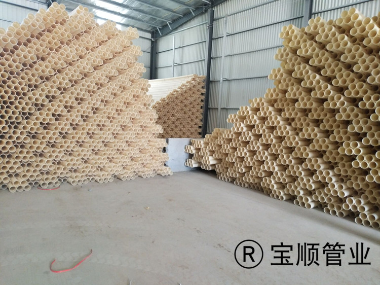 臨沂110PVC雙壁波紋管弱電通訊穿線管