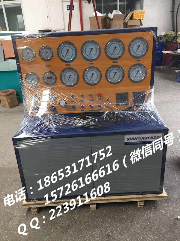 安全閥校驗(yàn)臺(tái)、安全效驗(yàn)機(jī)制造廠圖片