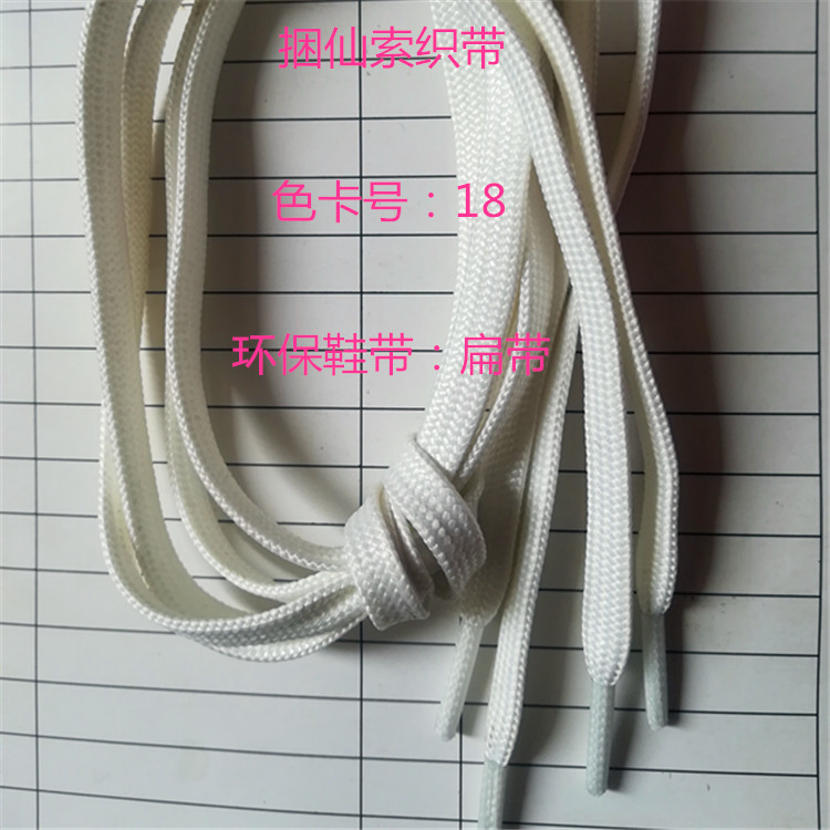 4.0mm環(huán)保鞋帶扁帶圖片