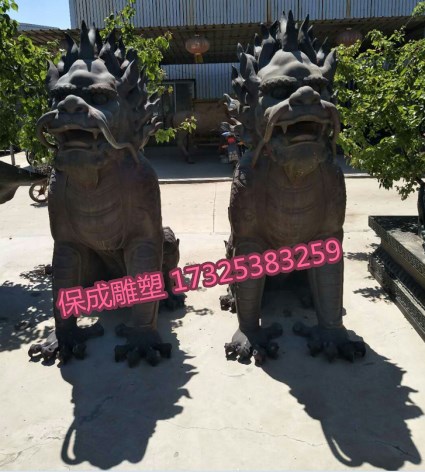 大型銅貔貅定制雕塑廠家直銷鎮(zhèn)宅銅貔貅大型落地擺件銅工藝品