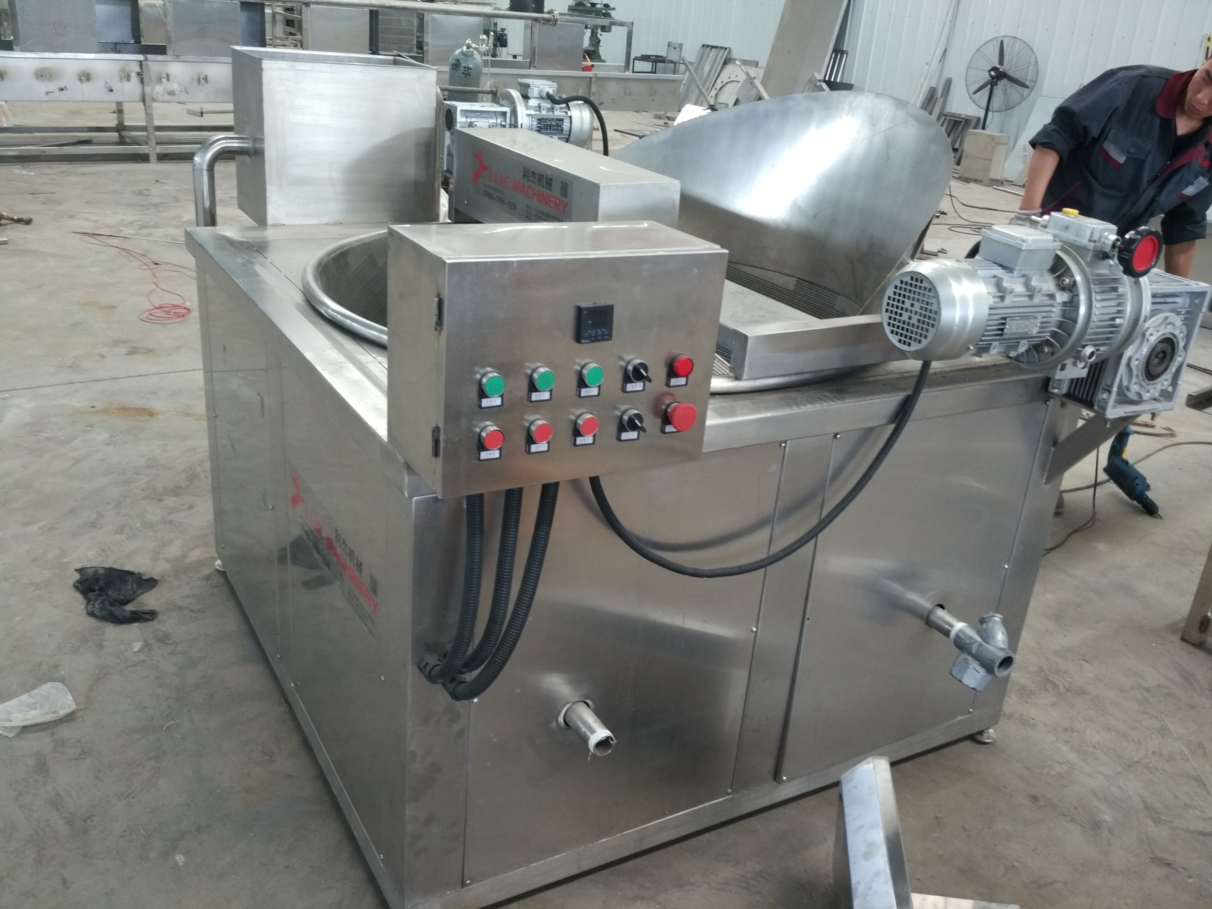 全自動油炸機(jī) 丸子油炸機(jī)圖片/全自動油炸機(jī) 丸子油炸機(jī)樣板圖 (2)
