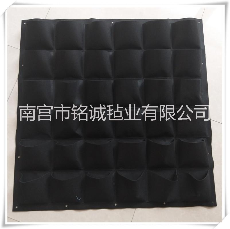 無紡毛氈布廠家直銷 壁掛毛氈種植袋批發(fā) 可按需定制多樣植物袋毛氈布 壁掛毛氈種價(jià)格圖片