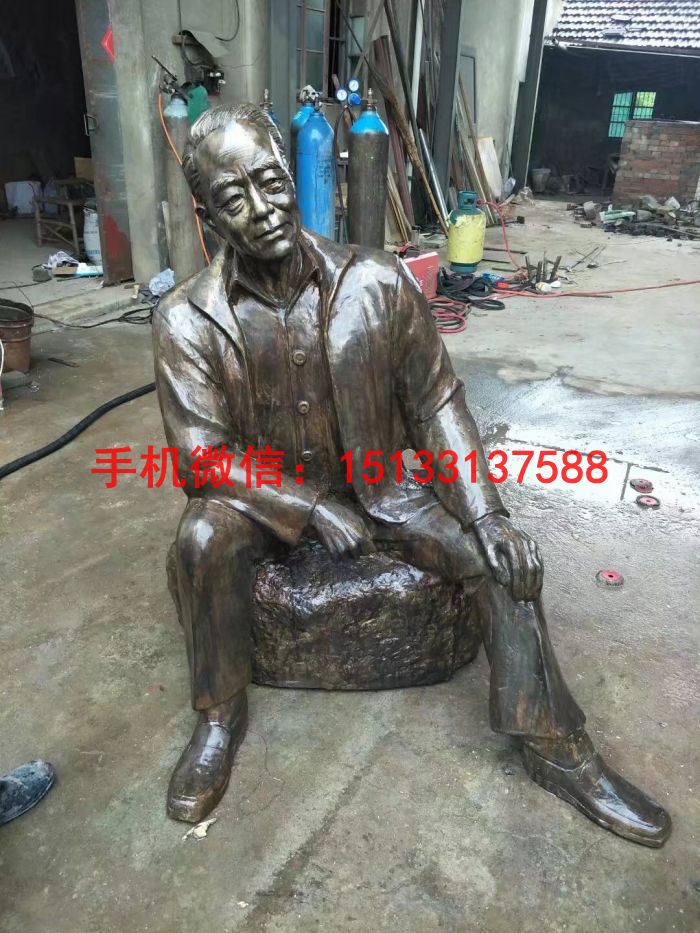 步行街人物銅雕塑 廣場人物銅雕塑