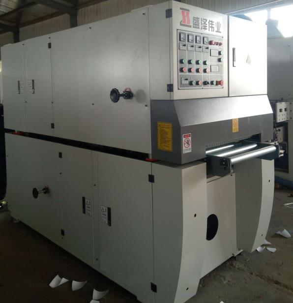 雙面砂光機 青島雙面砂 雙面定厚砂  定厚砂光機  青島砂光機  630雙面拋光機