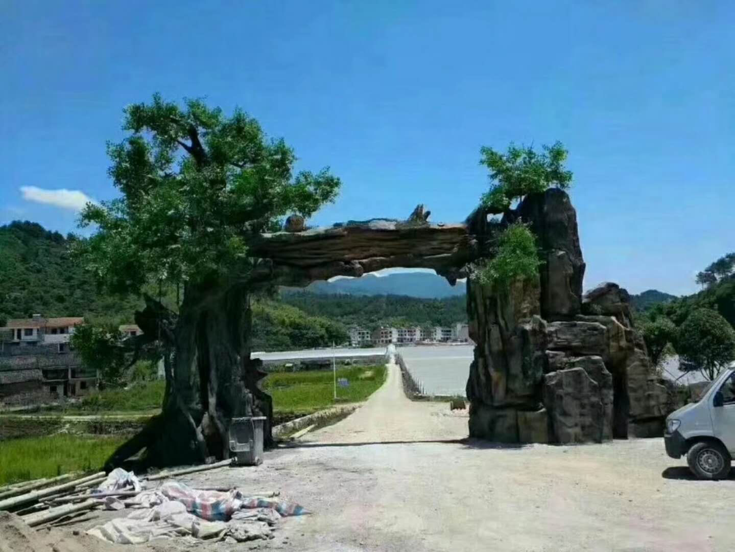 樹大門圖片/樹大門樣板圖 (4)