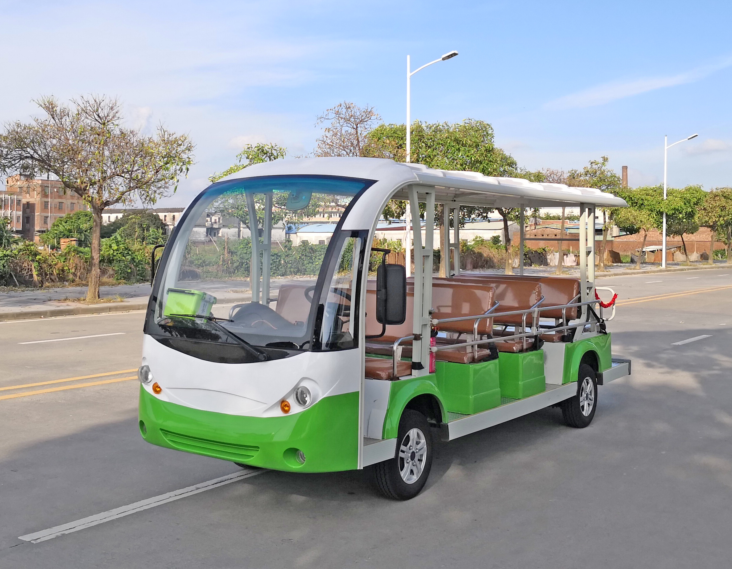 廠家推出新款14電動(dòng)觀光車(chē)圖片/廠家推出新款14電動(dòng)觀光車(chē)樣板圖 (4)